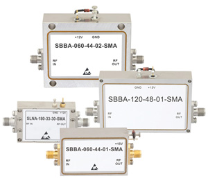 Fairview's broadband RF amplifiers. 