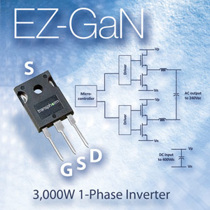 Transphorm's TPH3205WS transistor. 